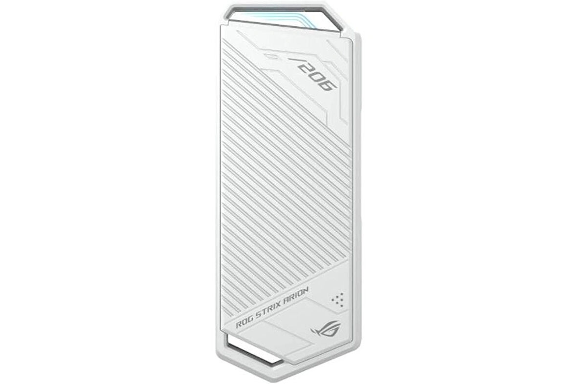 Asus ROG Strix Arion White Edition M.2 SSD Kutusu Beyaz 