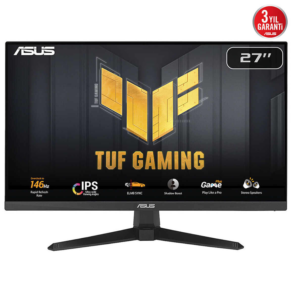 ASUS TUF GAMING VG249QE5A 23.8 inç 146Hz 1ms ELMB IPS Gaming (Oyuncu) Monitör