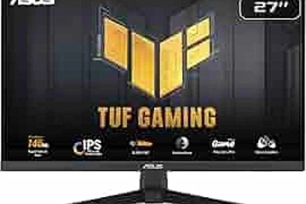 ASUS TUF GAMING VG279QE5A 27 IPS 1920x1080 1ms 146Hz 300cd DP HDMI Hoparlör VESA 3YIL EYECARE PLUS,ELMB Monitör