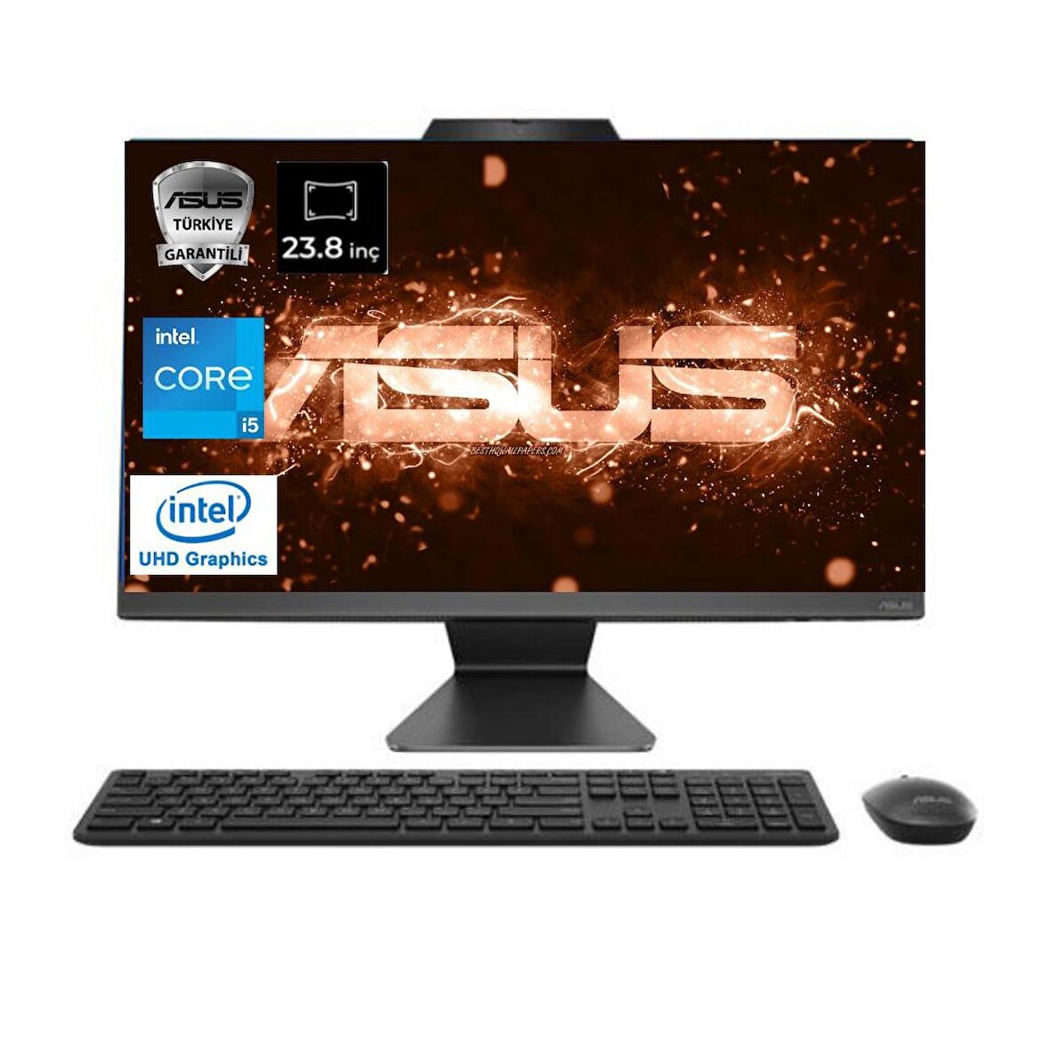 ASUS   i5-1335U A3402WBAK-I58512B0D ATL21 16GB 1TB M.2 SSD  23.8" W11Pro All In One Masaüstü  Bilgisayar