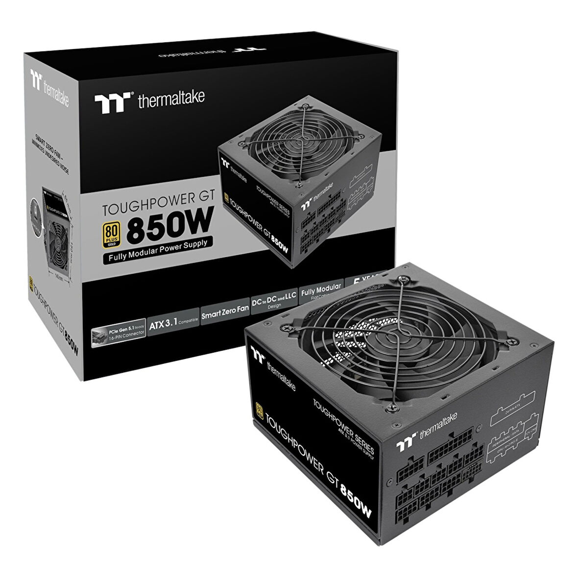 Thermaltake ToughPower GT 850W 80+ Altın Modüler Güç Kaynağı