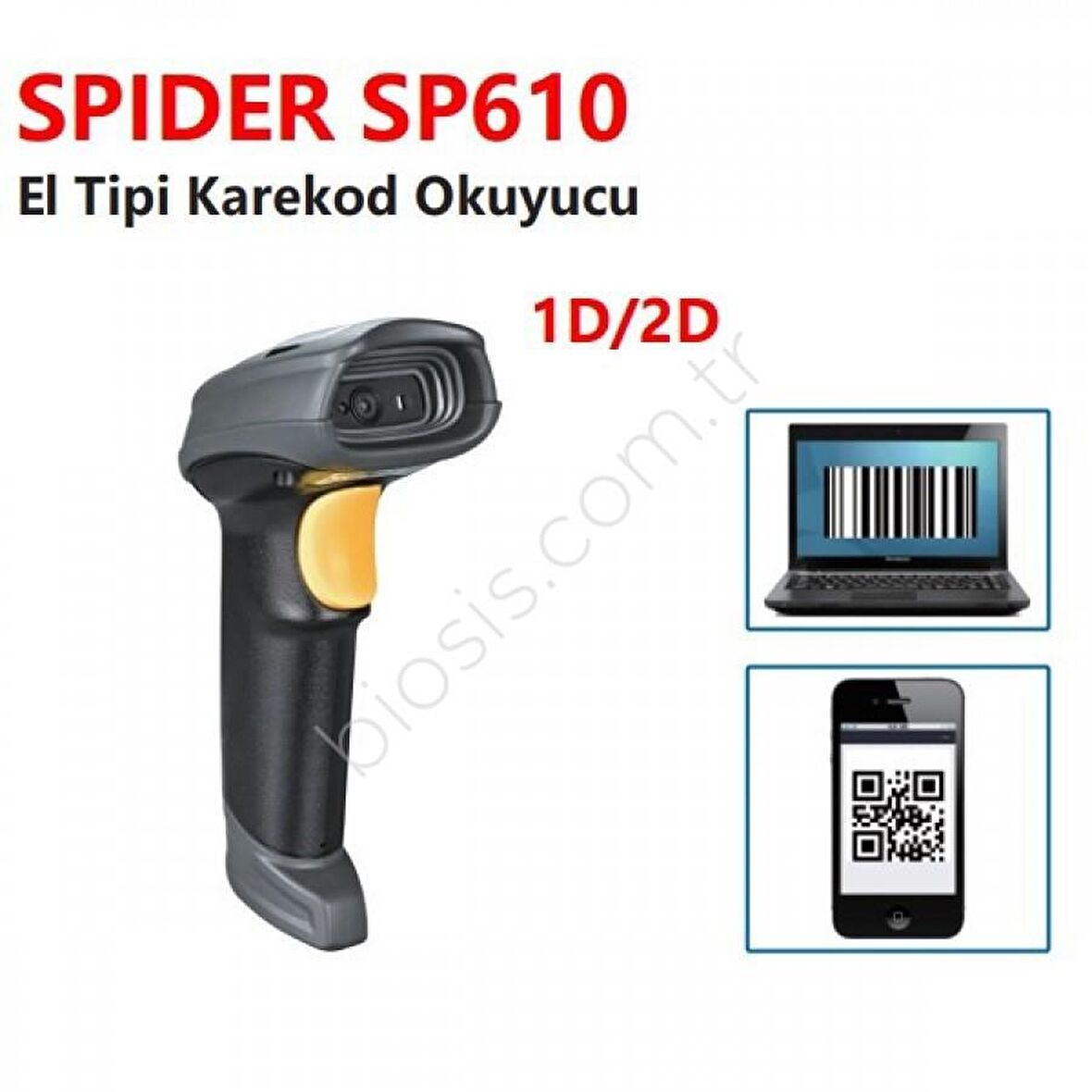 Perkon SP610 2D Karekod Barkod Okuyucu 