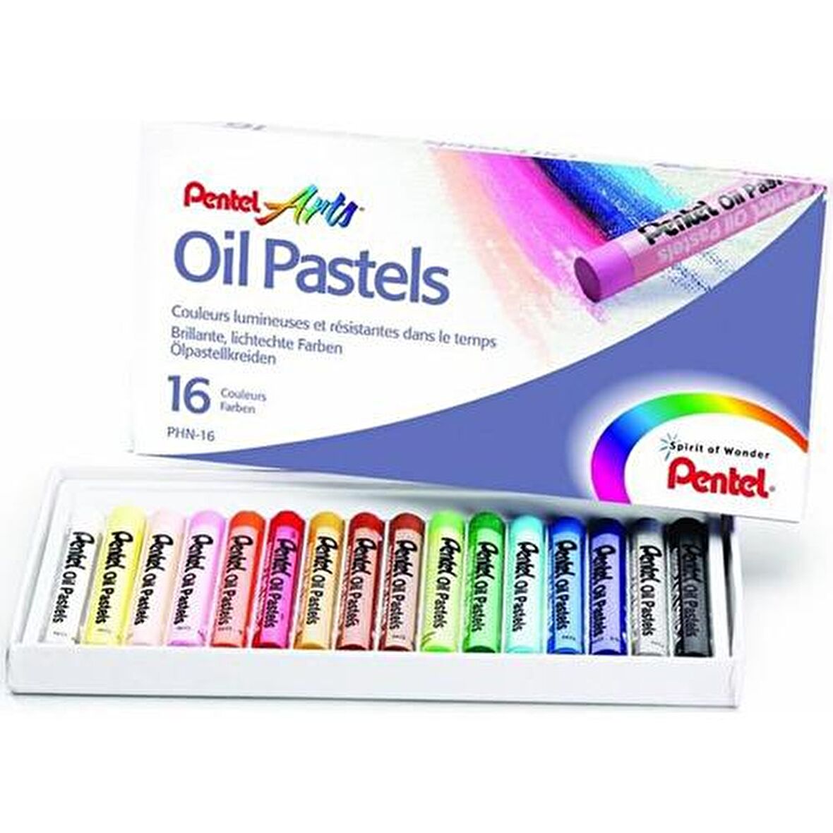 Pentel Yağlı Pastel Boya Seti 16'Lı