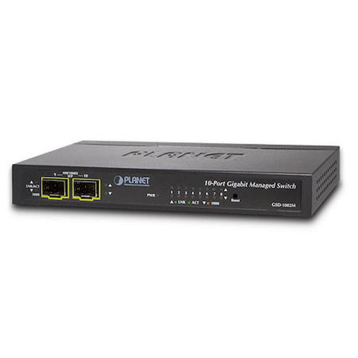 Planet PL-GSD-1002M 8 Port 10/100/1000Mbps Yönetilebilir Masaüstü Ethernet Switch