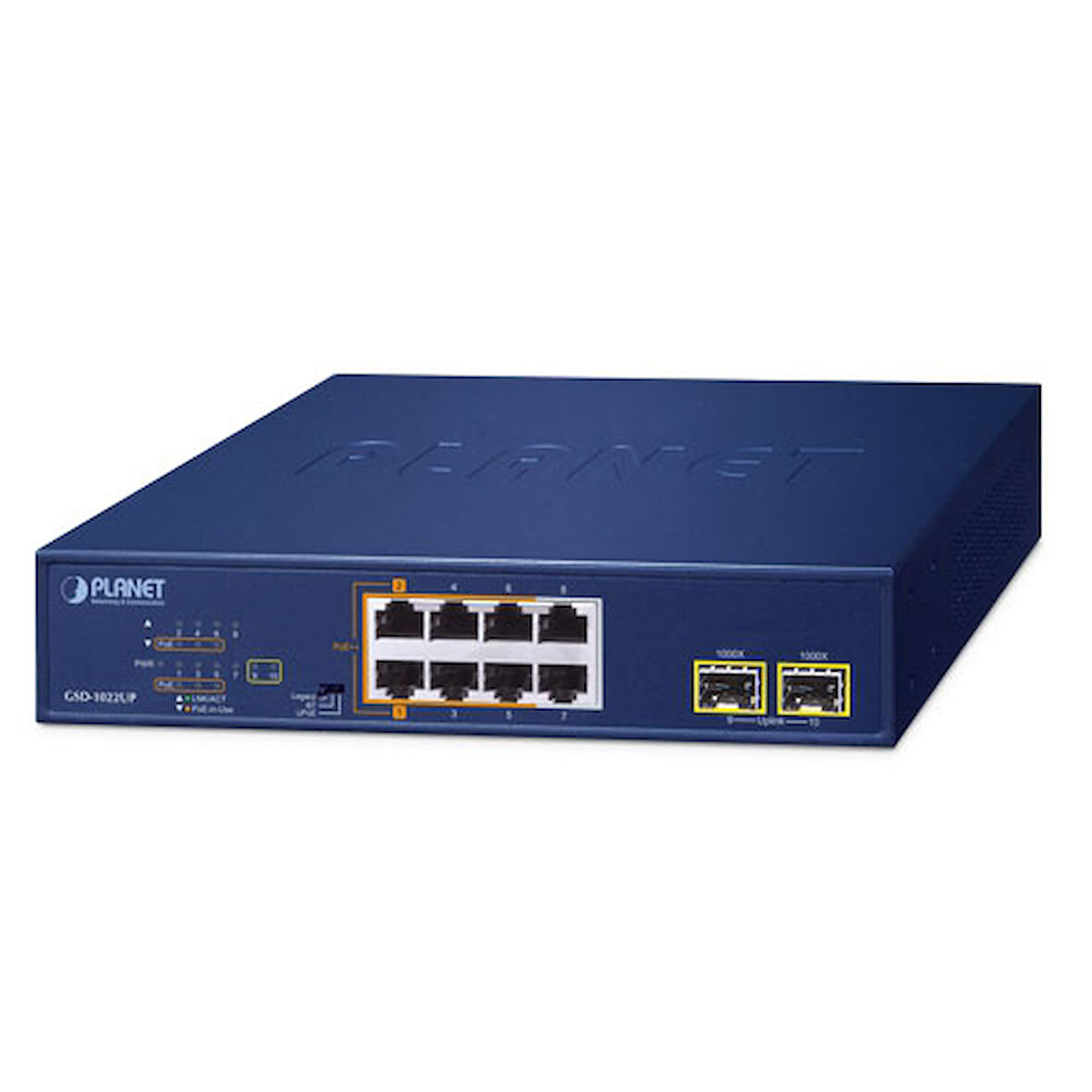 Yönetilemeyen Gigabit PoE Masaüstü Tip Switch (Unmanaged Gigabit PoE Desktop Switch) 2 Port 10/100/1000T 802.3bt PoE++ (Port 1 ve Port 2) 4 Po TdrTR