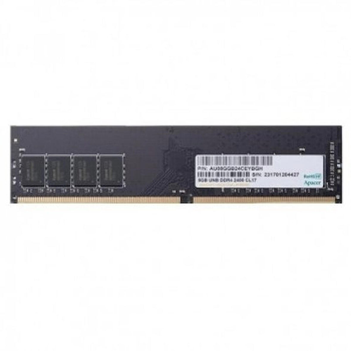 Apacer 8 GB (1x8GB) 3200Mhz CL22 DDR4 Ram (EL.08G21.GSH)