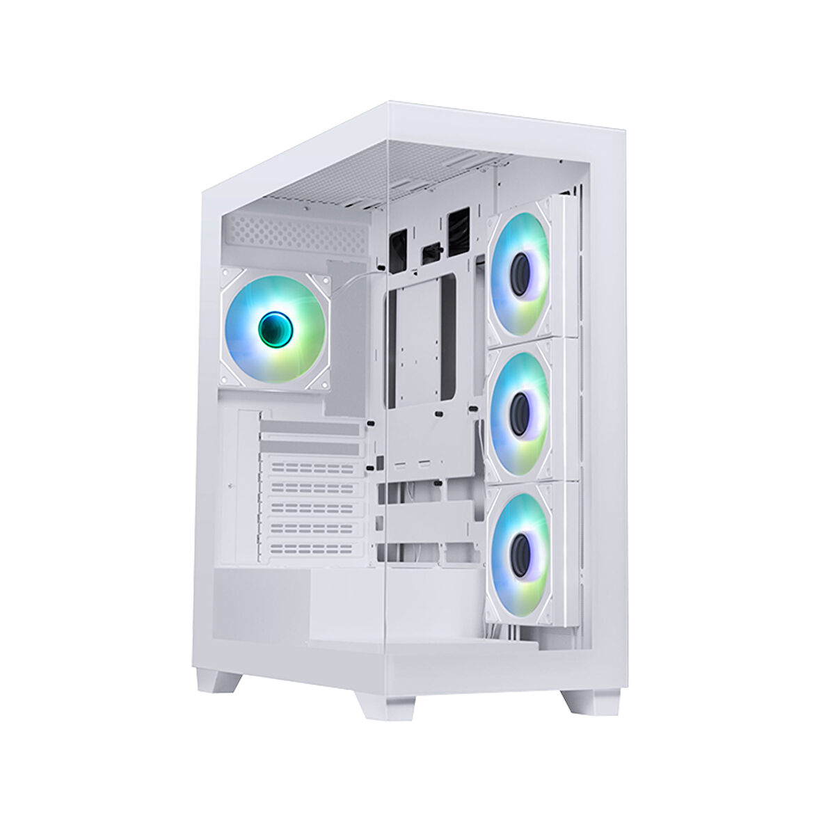BitFenix CUBE Premium 750W 80+ Bronze Tempered Glass ARGB USB 3.0 Mesh ATX Beyaz Kasa