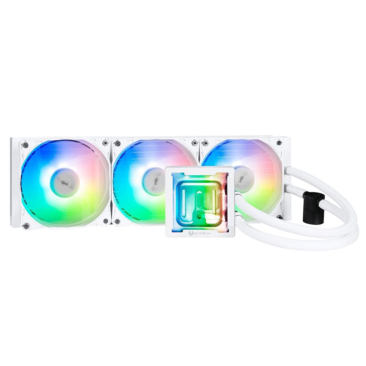 BitFenix Cube 360 AIO-360-WW27A-RP ARGB 360mm Beyaz İşlemci Sıvı Soğutucu