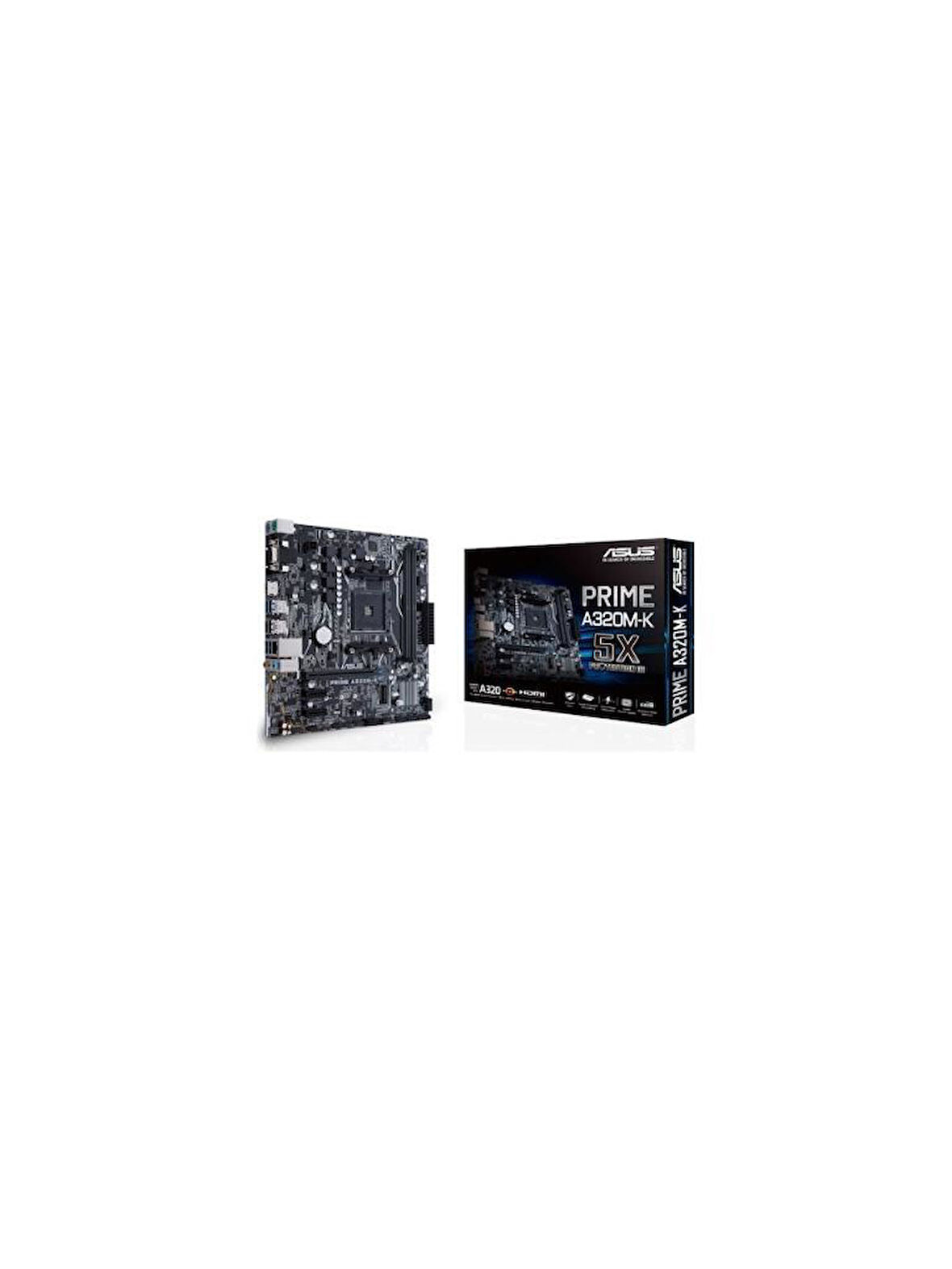 Asus Prime A320M-K AMD AM4 DDR4 Micro ATX Anakart Teşhir