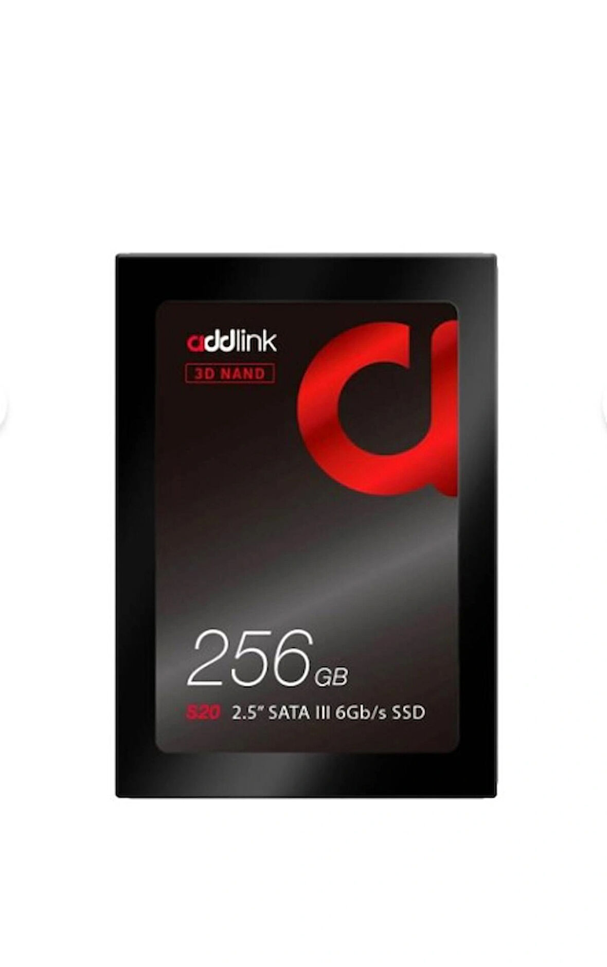 ADDLINK 256GB 510-400 MB/s 2.5” SATA III 6Gb/s SSD AD256GBS20S3S