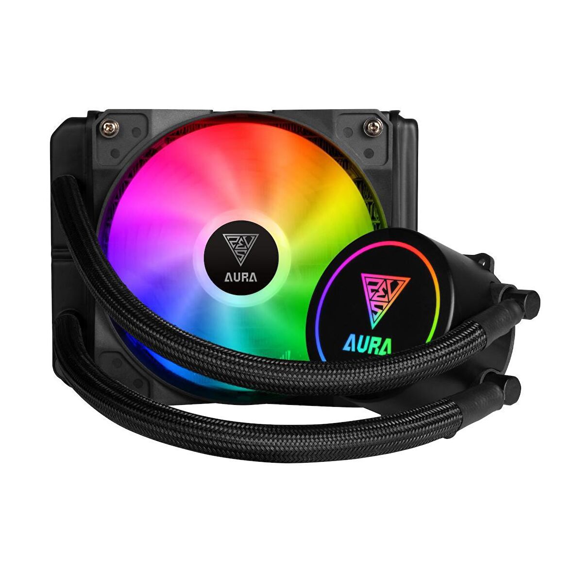 GAMDIAS 240mm AURA GL240 RGB Sıvı Soğutmalı AM5-1700p İşlemci Fanı