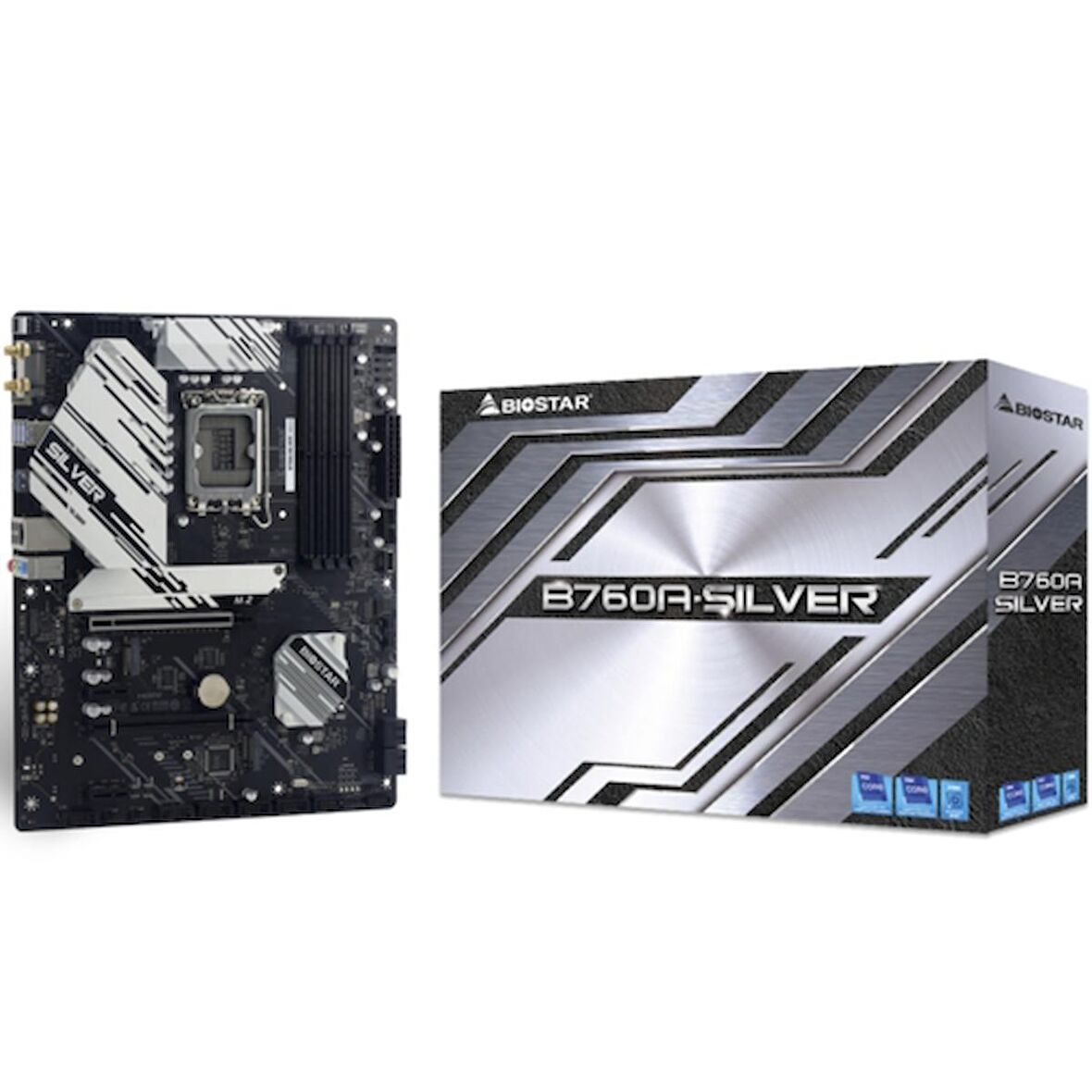 Biostar B760A SILVER DDR5 S+V+GL 1700p