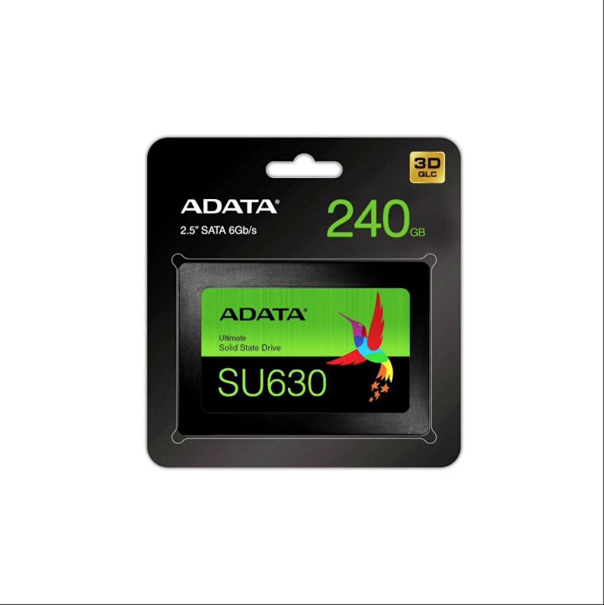 Adata ASU630SS 2.5 İnç 240 GB 3D Sata 450 MB/s 520 MB/s SSD 