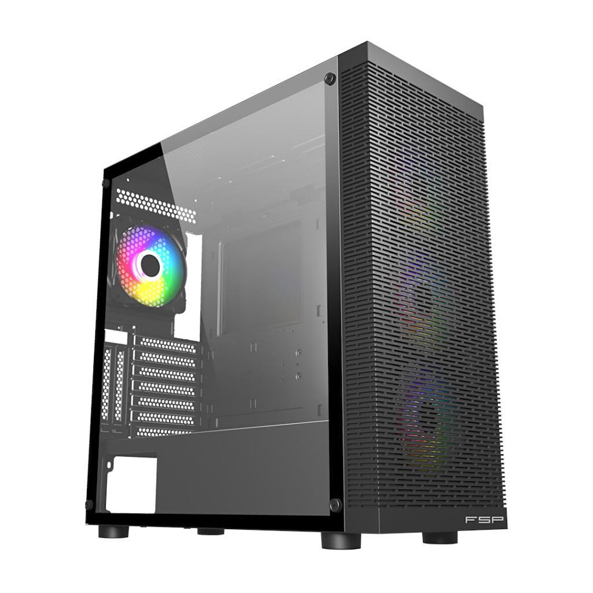 FSP CMT391M 650W 80+ Bronze Rainbow Mid Tower Kasa