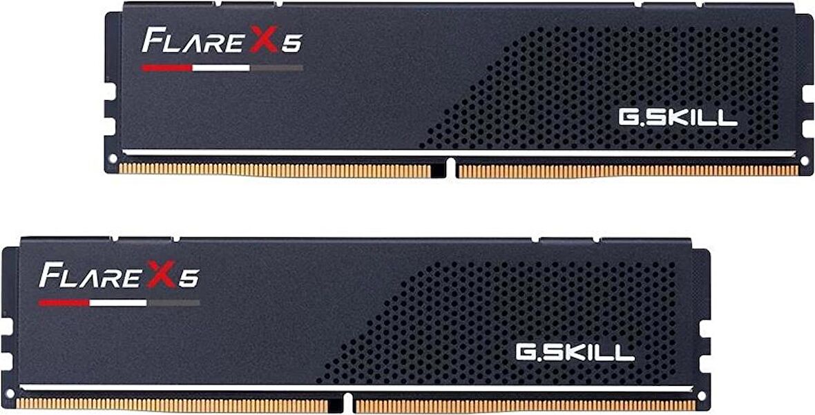 GSKILL 64GB (2x32GB) Flare X5 5600MHz CL36 DDR5 1.25V AMD EXPO Siyah Dual Kit Ram F5-5600J3636D32GX2-FX5