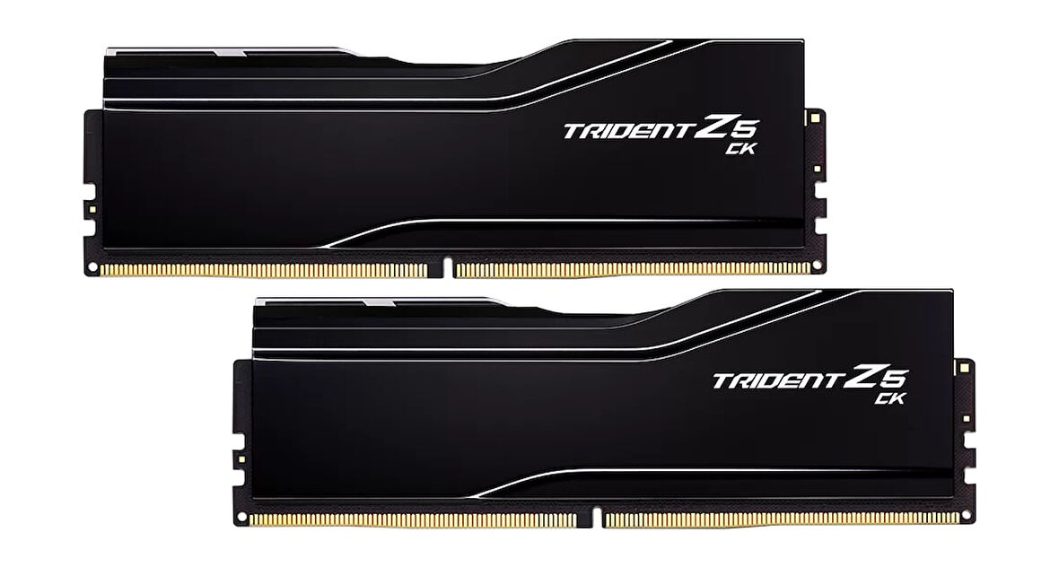 GSKILL Trident Z5 CK 48GB (2x24GB) 8800MHz CL42 DDR5 Gaming Ram (F5-8800C4255H24GX2-TZ5C)