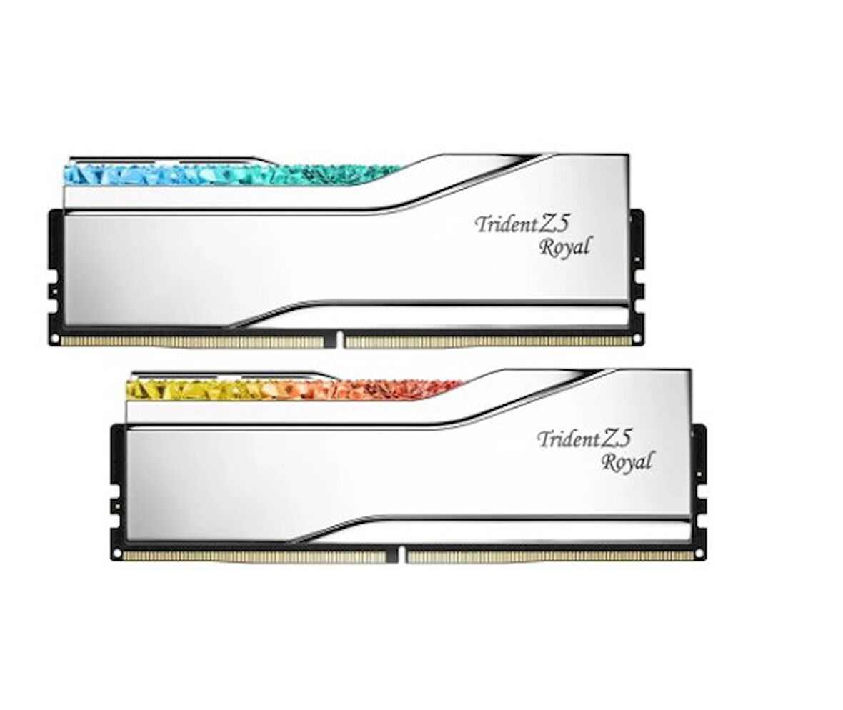 GSKILL TZ5 Royal Silver RGB DDR5-6000Mhz CL28 64GB (2X32GB) DUAL (28-36-36-96) 1.40V