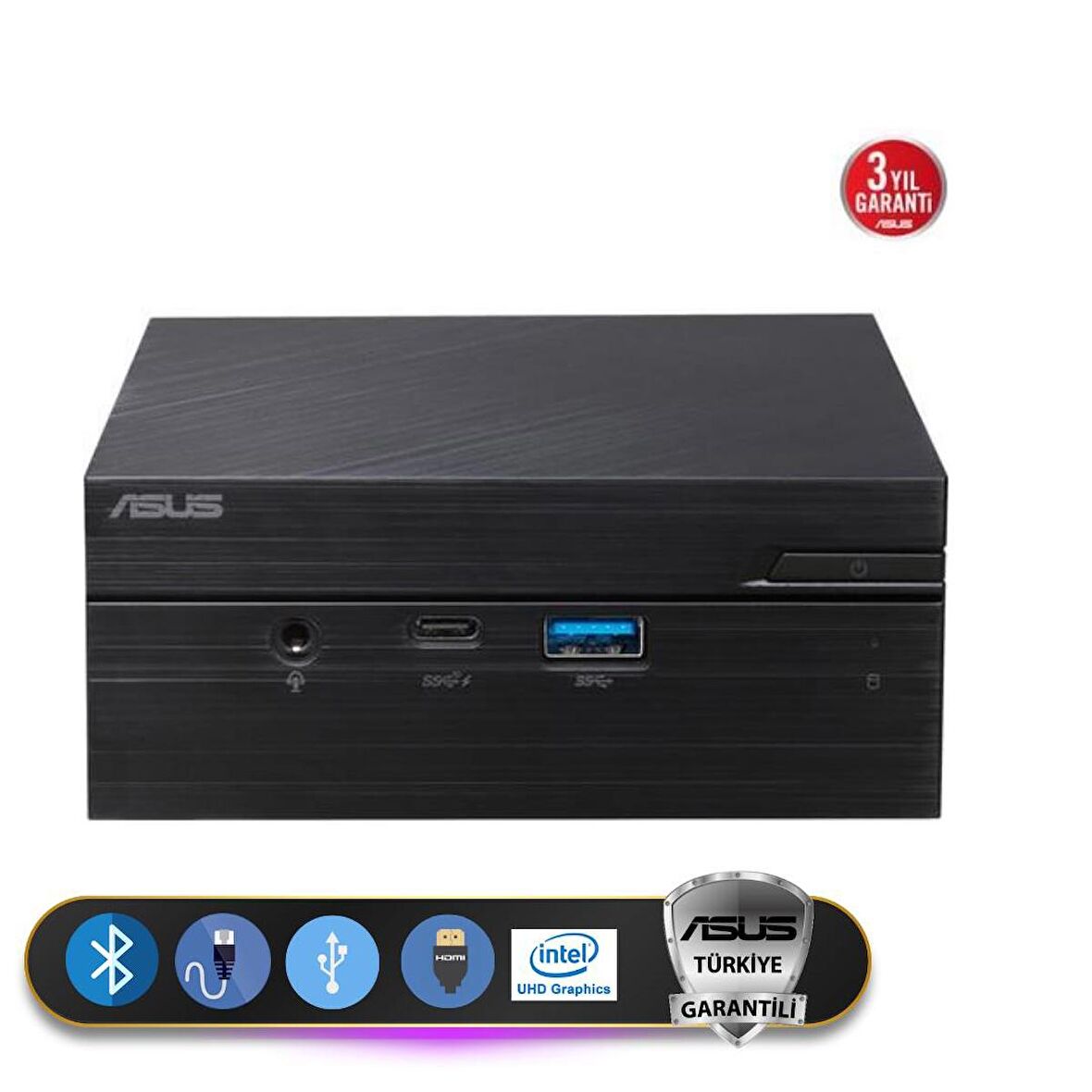 Asus Pentium Silver N6000 8GB 1TB M.2 SSD PN41-BBP131MVS1 ATL20 W10Pro Barebone Mini PC