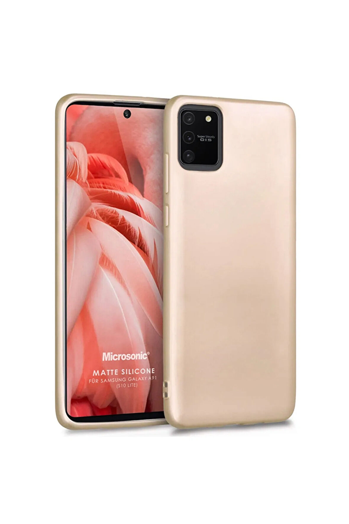 S10 E / S10 Lite Samsung Telefon Kılıfı Gold