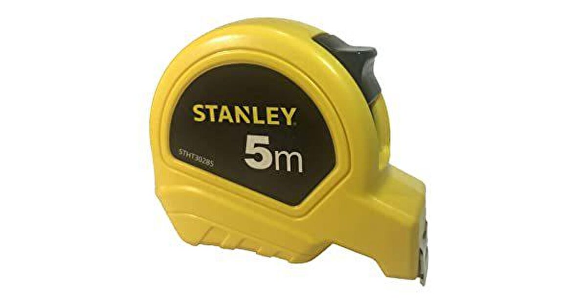 Stanley STHT302858B Çelik Şerit Beyaz Metre 5mx19mm