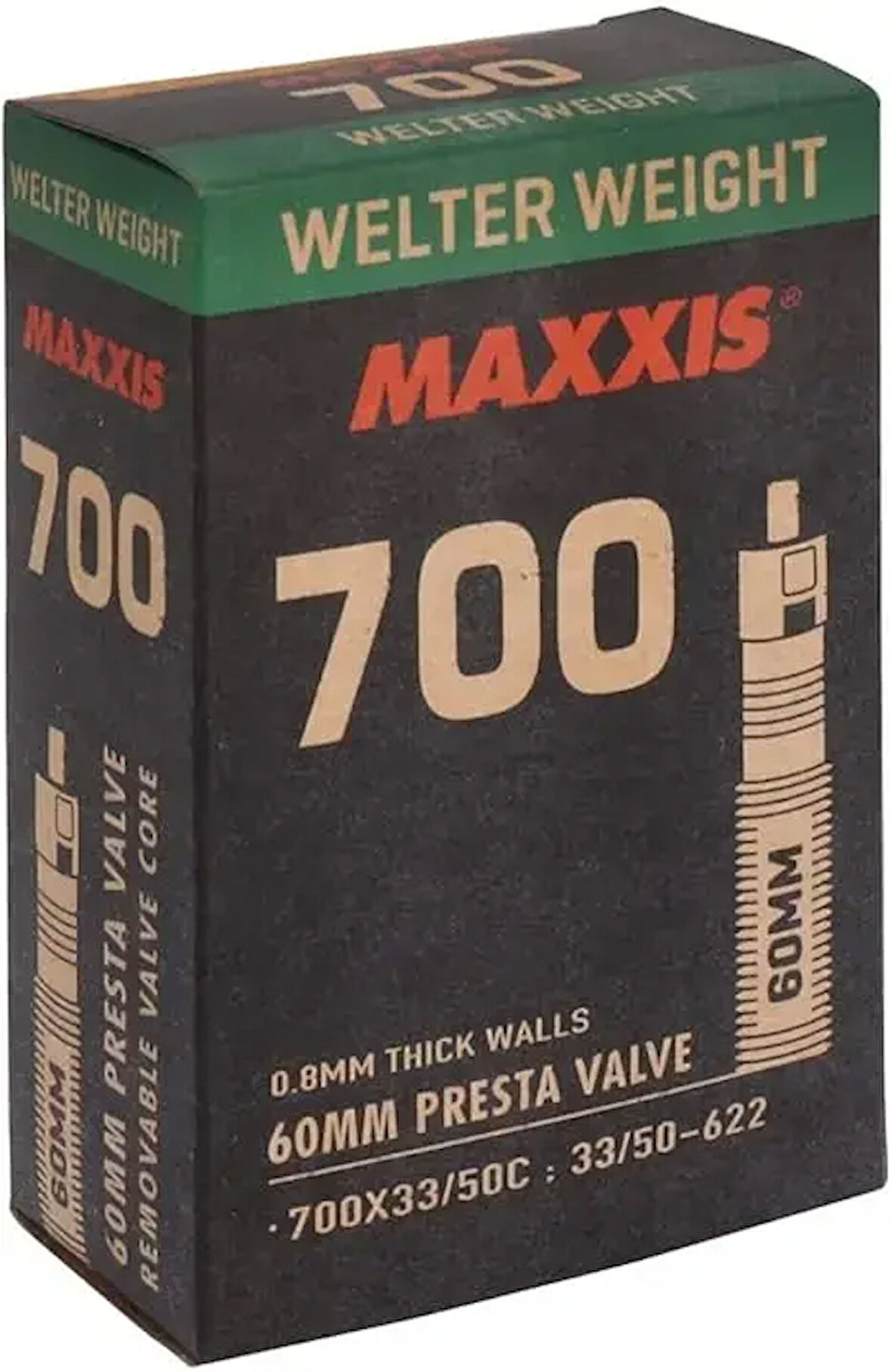 MAXXIS WELTER WEIGHT 700X3350C PRESTA 60MM İÇ LASTİK