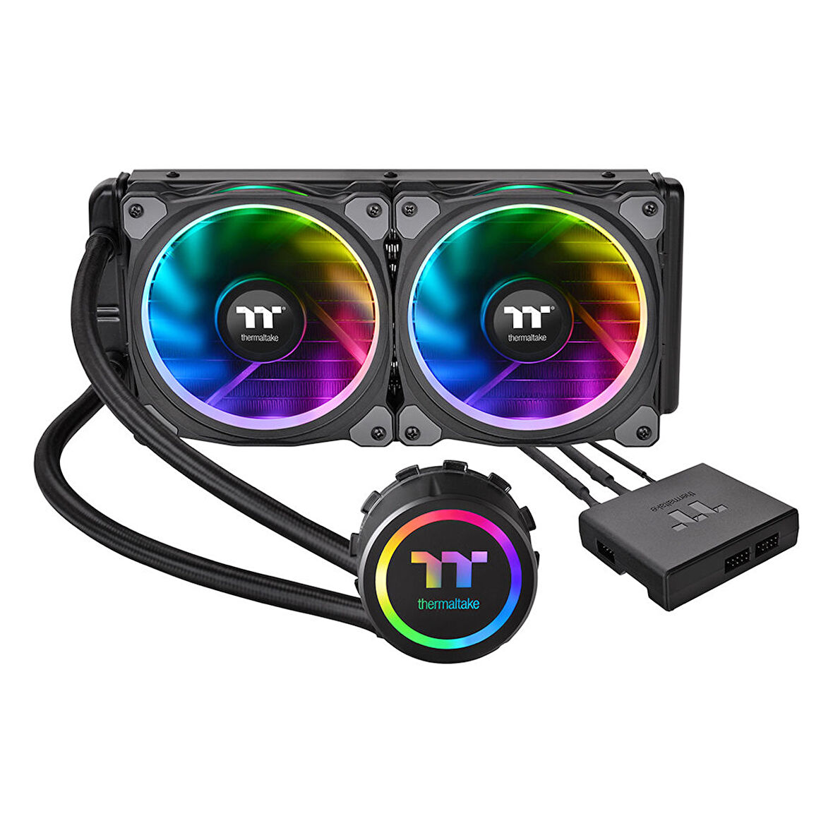 Thermaltake Floe Riing 240 TT Premium Edition RGB 240mm AM4/1151P Siyah İşlemci Sıvı Soğutucu