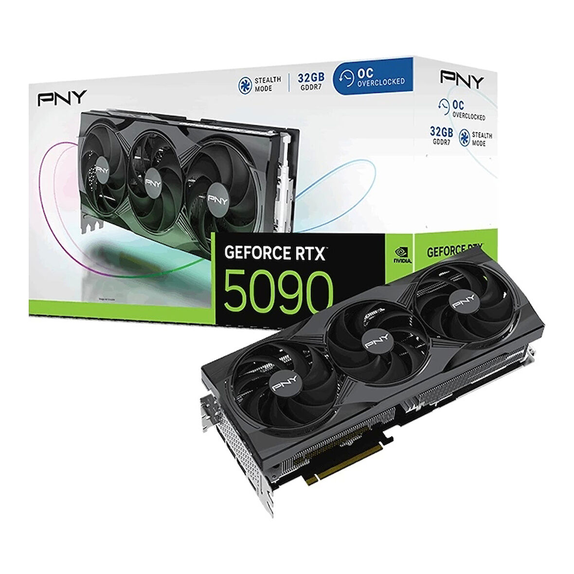 PNY GeForce RTX 5090 OC 32GB DLSS 4 512 Bit GDDR7 Ekran Kartı