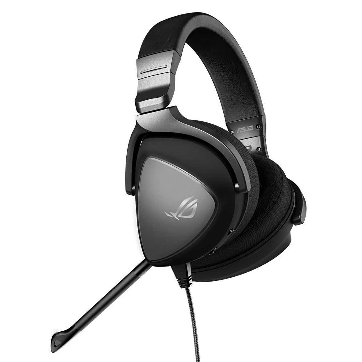 Asus Rog Delta Quad Dac Mikrofonlu Stereo RGB Gürültü Önleyicili Oyuncu Kulak Üstü Kablolu Kulaklık