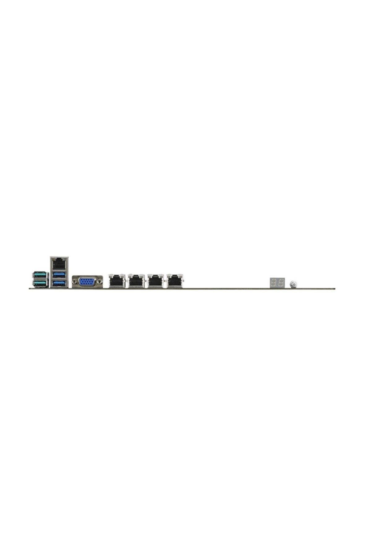 ASUS P11C-C/4L Intel C242 LGA1151 DDR4 2666 VGA Çift M2 + 6 SATA USB3.1 PCI 4 adet LAN mATX Sunucu Anakartı