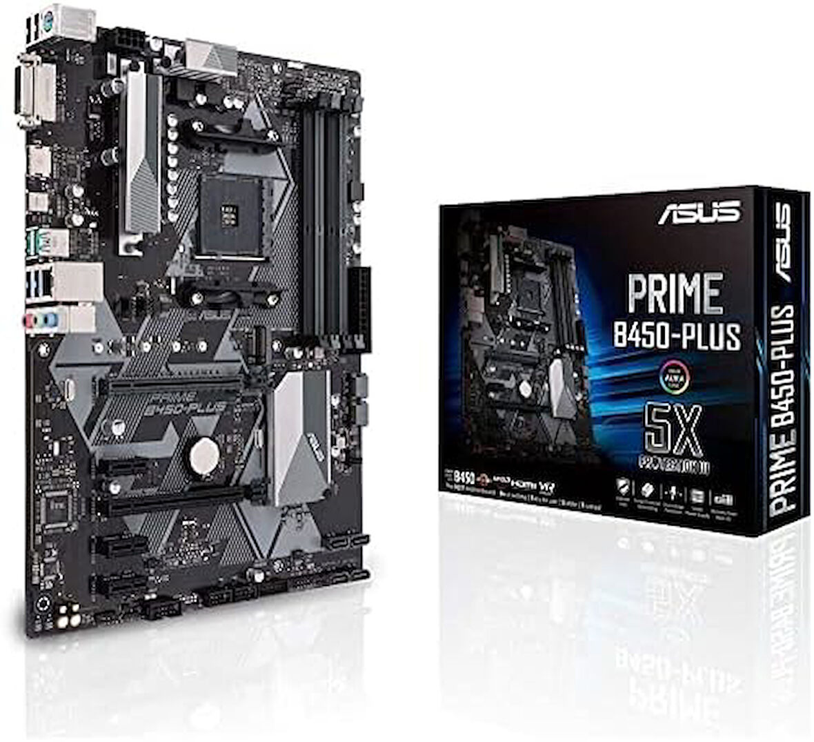 Asus Prime B450 Plus AMD AM4 DDR4 ATX Anakart OUTLET