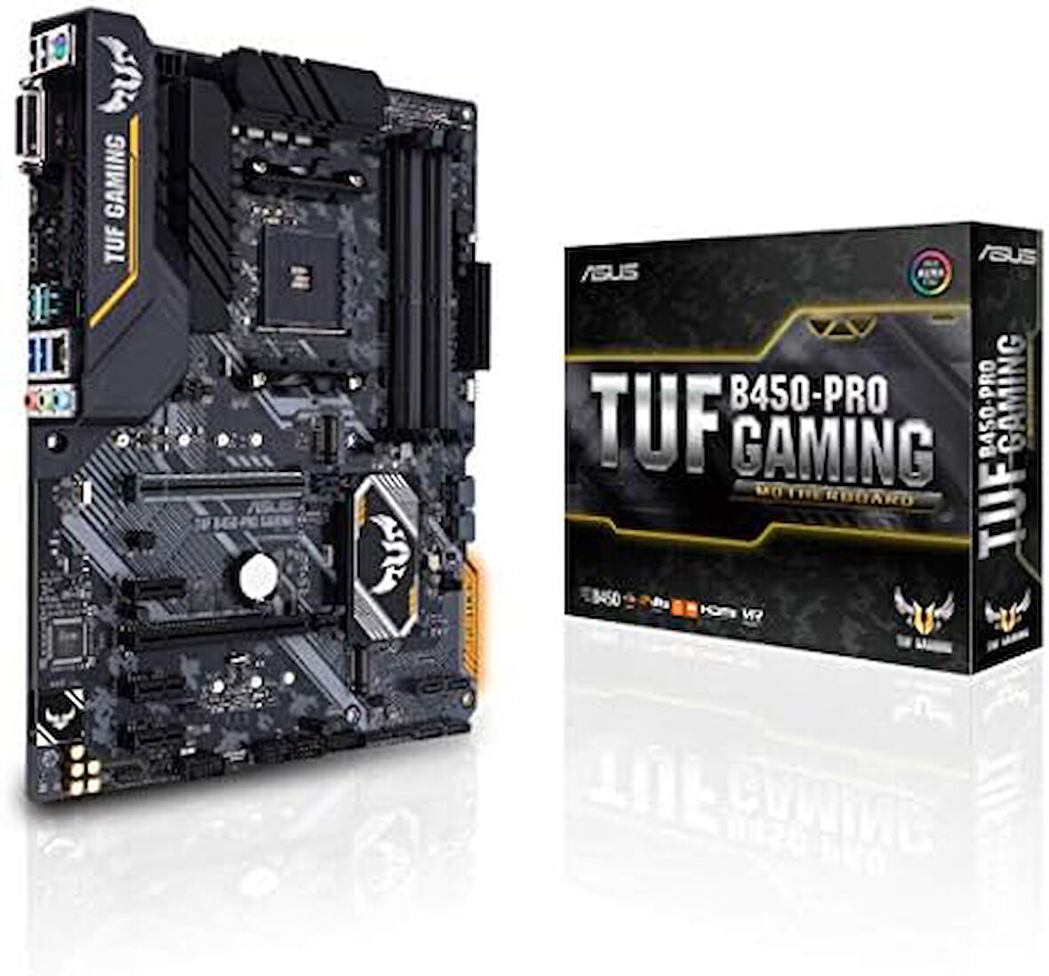 Asus Tuf Gaming B450-PRO AMD AM4 DDR4 ATX Anakart OUTLET