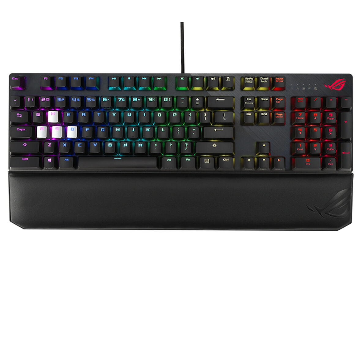 ASUS ROG STRIX SCOPE DELUXE CHERRY MX KEY SWİTCH KABLOLU MEKANİK RGB OYUNCU KLAVYESİ