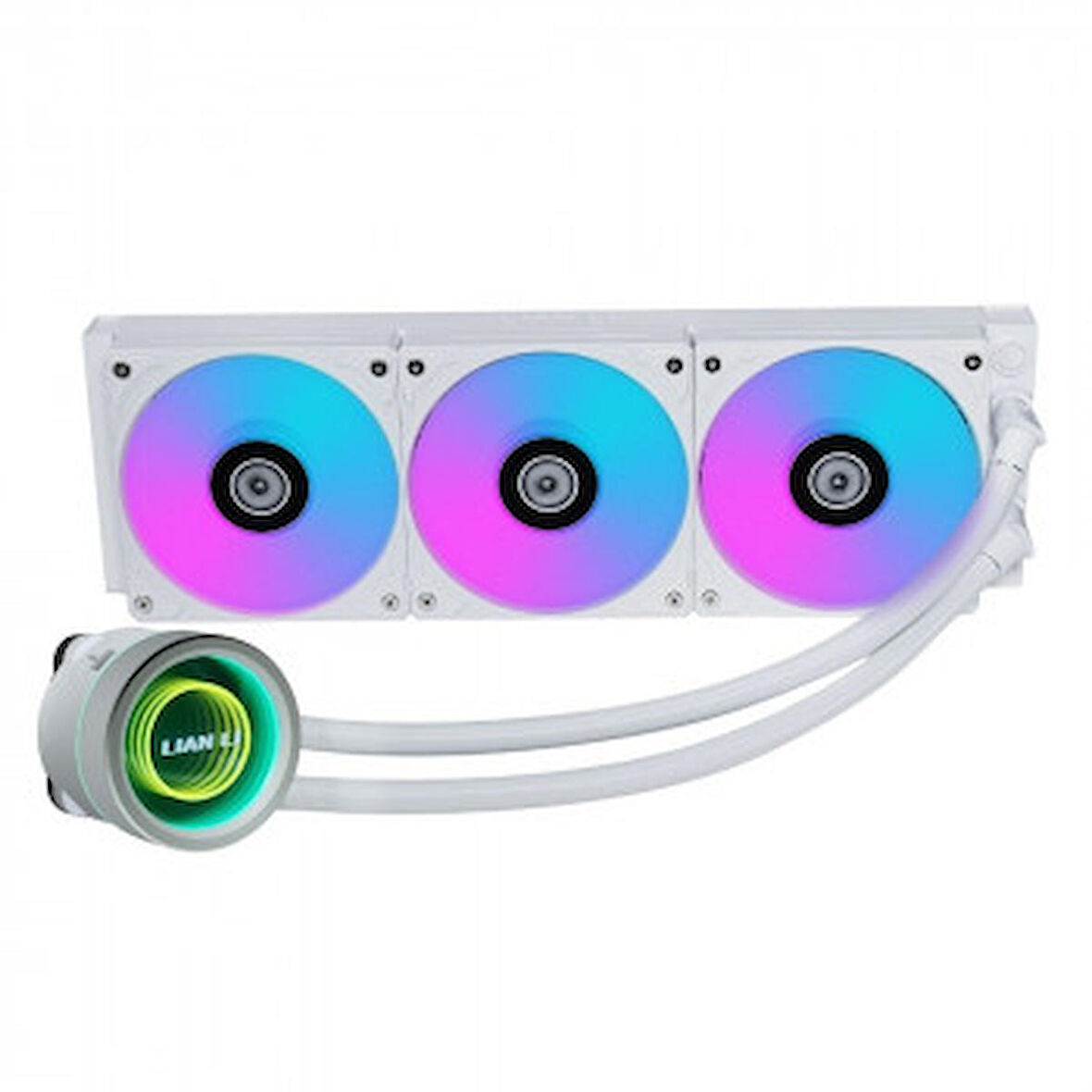 LIAN LI Galahad II Trinity AIO 360mm RGB Beyaz İşlemci Sıvı Soğutucu (G89.GA2T36W.00)