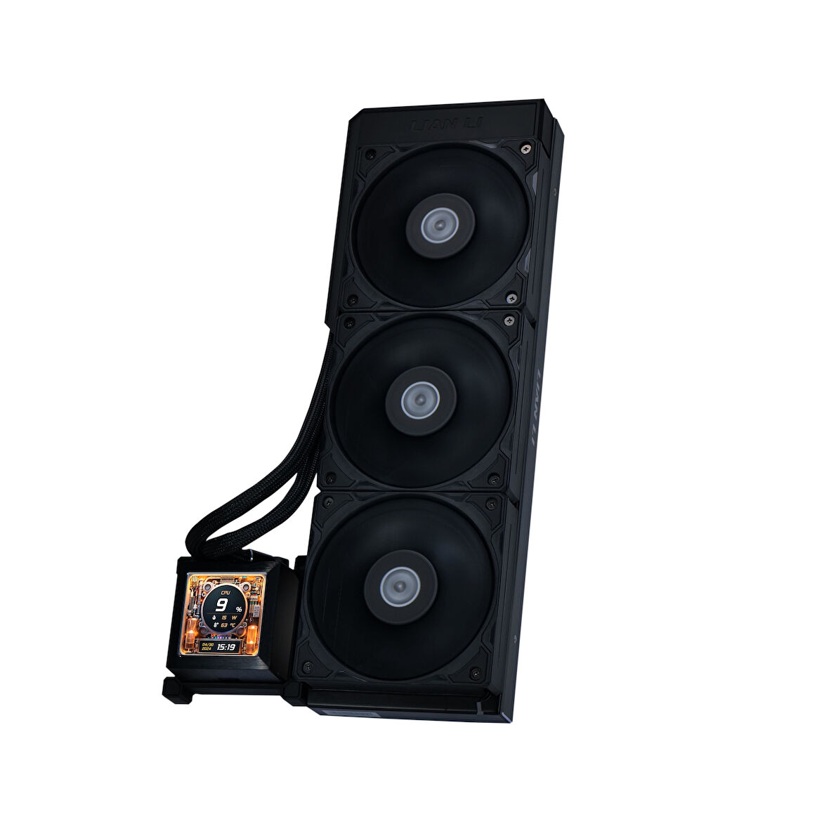 Lian Li Hydro-Shift LCD 360 Siyah Performance Fan İşlemci Sıvı Soğutma 