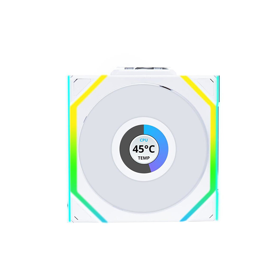 Lian Li UNI FAN SL WIRELESS LCD 1x120mm Beyaz Kasa Fanı 