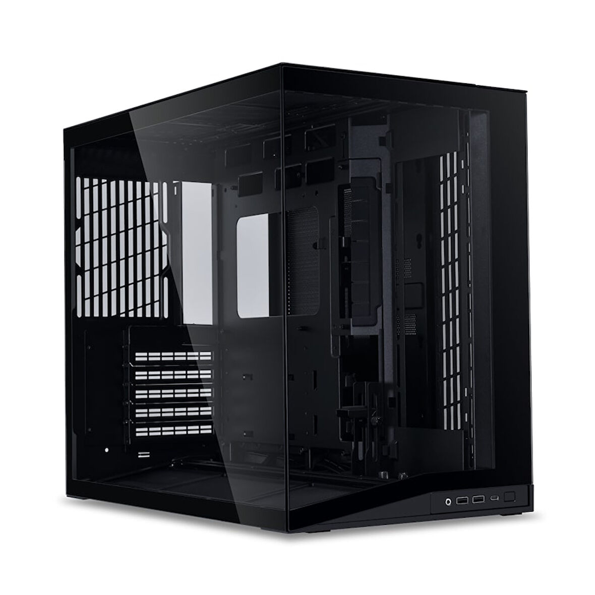 Lian Li O11 Dynamic Mini V2 Siyah Mid Tower ATX Kasa (G99.O11DMIV2X.00)