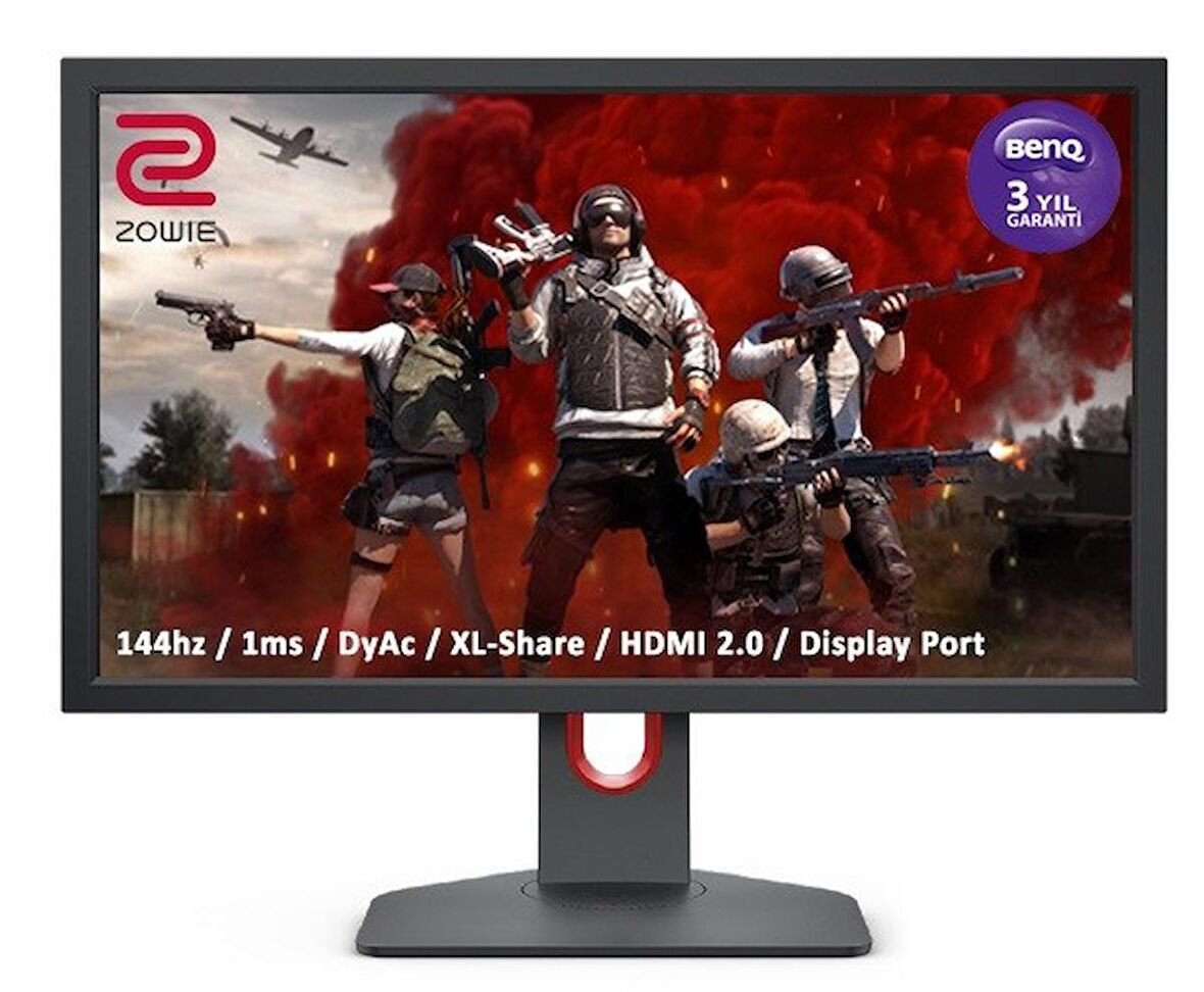 BENQ ZOWIE 24 XL2411K FHD 1MS 144HZ 1920x1080 E-SPORTS GAMING OYUNCU MONİTÖRÜ