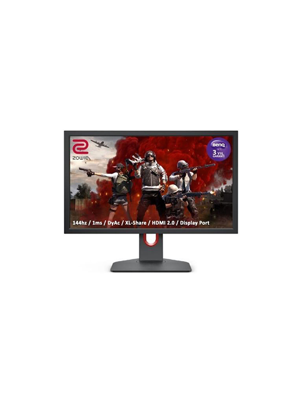 BenQ Zowie XL2546K 24.5" 0.5 ms Full HD Pivot 240 Hz Oyuncu Monitörü Teşhir