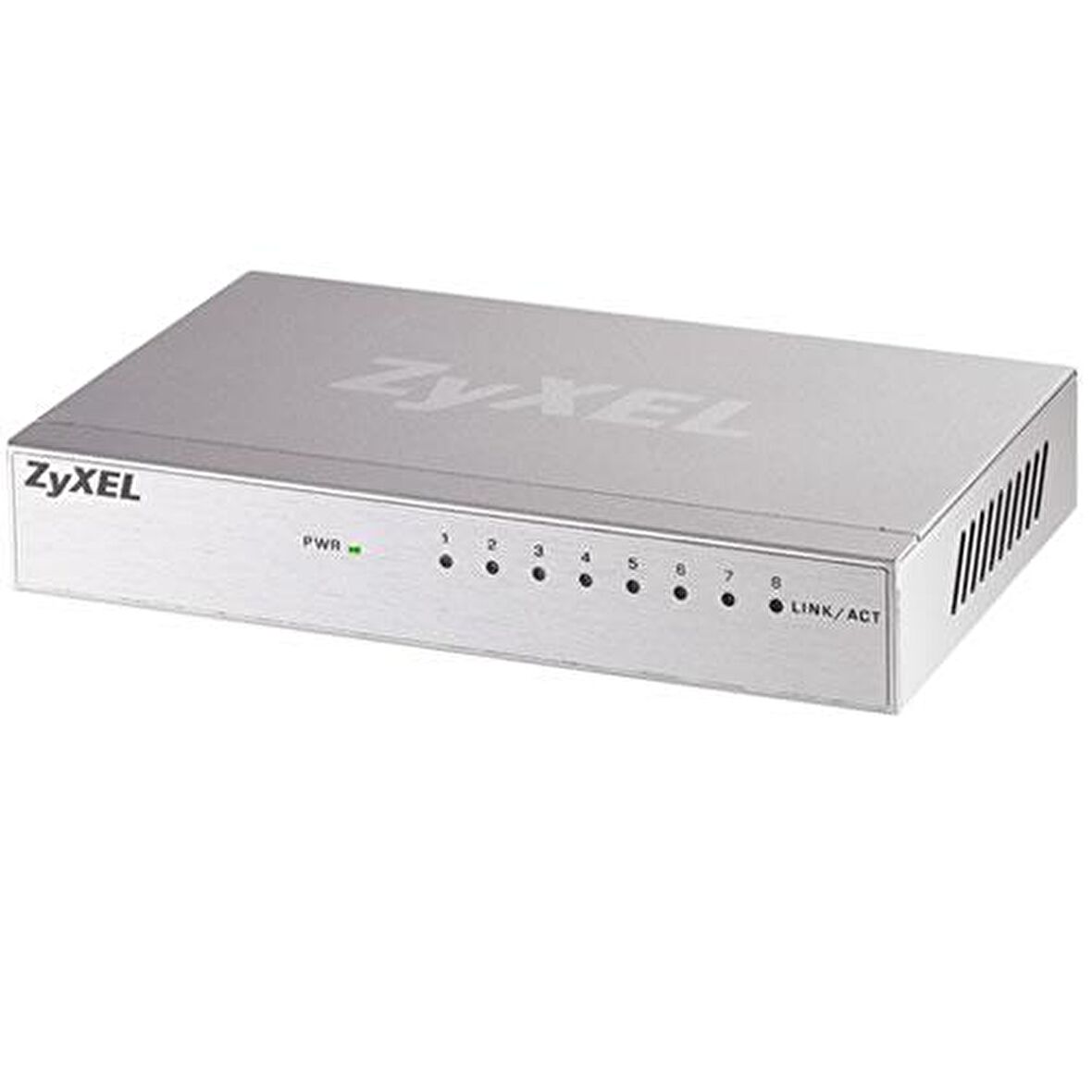 ZYXEL GS-108B 8 PORT 10/100/1000 MBPS SWITCH METAL KASA