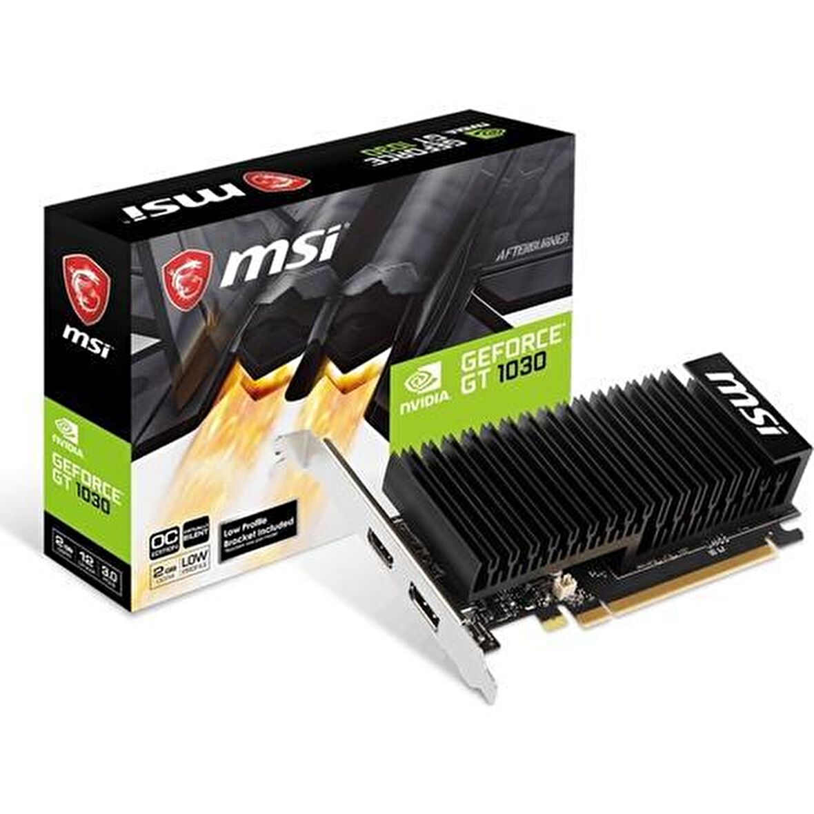 MSI GeForce GT 1030 64 Bit DDR4 2 GB Ekran Kartı