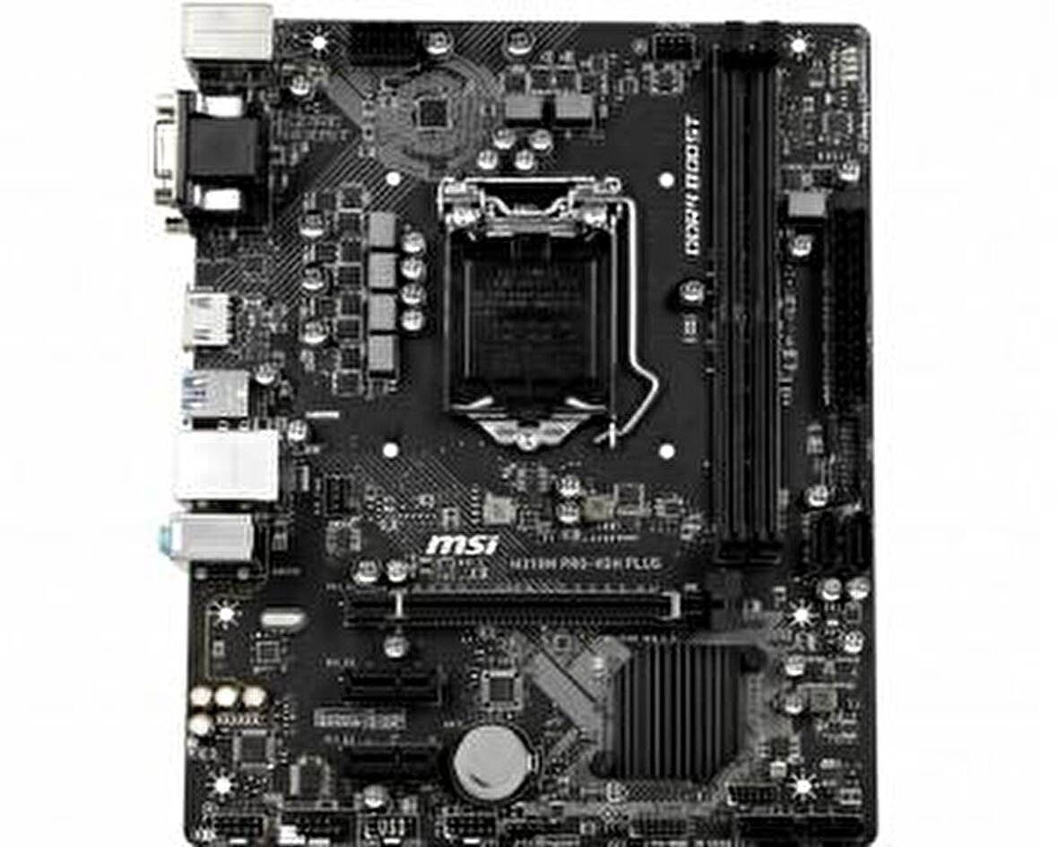 MSI H310M Pro-VDH Plus Intel H310 LGA 1151 DDR4 2666 MHz Masaüstü Anakart