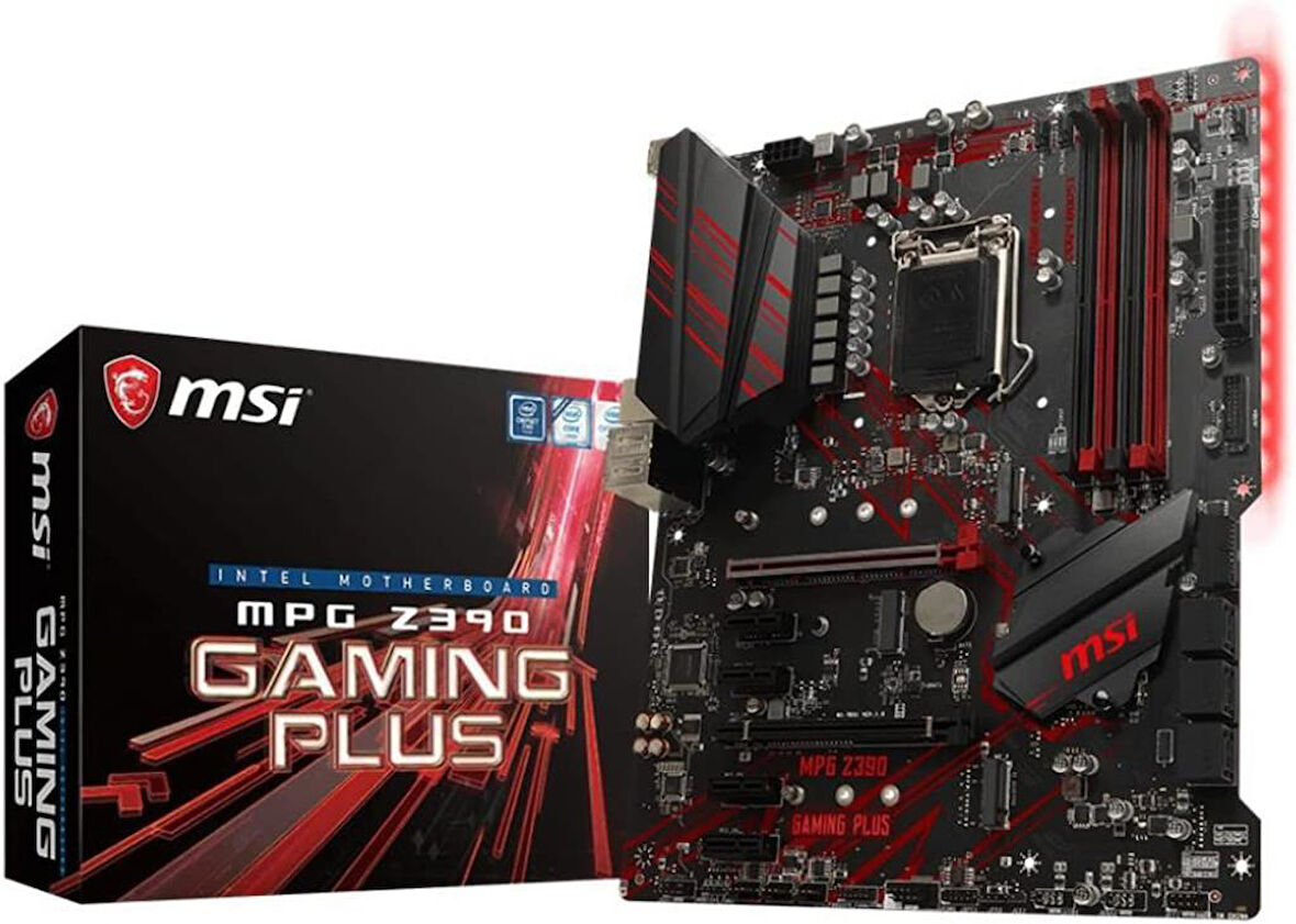 MSI Mpg Z390 Gaming Plus Intel LGA1151 DDR4 ATX Anakart - Teşhir