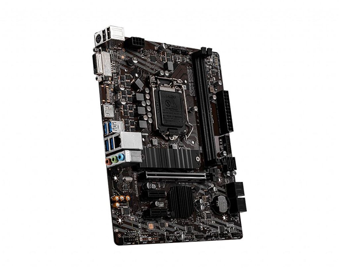 MSI B460M-A PRO DDR4 2933Mhz HDMI DVI-D mATX 1200p
