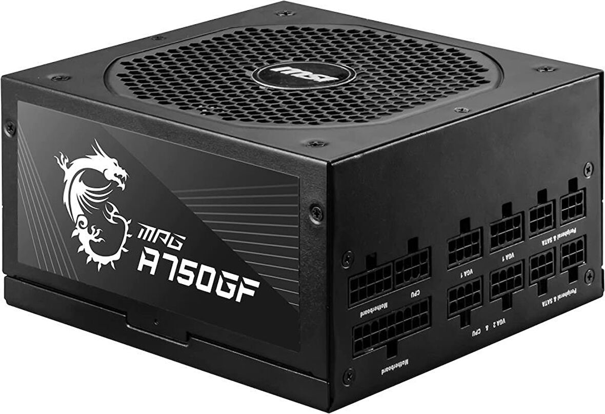 MSI MPG A750GF 750W 80+ Gold Power Supply (Güç Kaynağı)