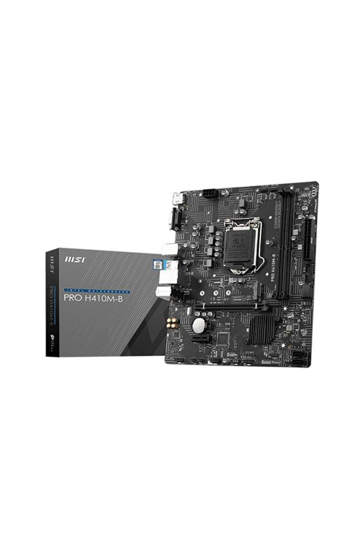 MSI Pro H410M-B Intel LGA1200 DDR4 Micro ATX Anakart Outlet