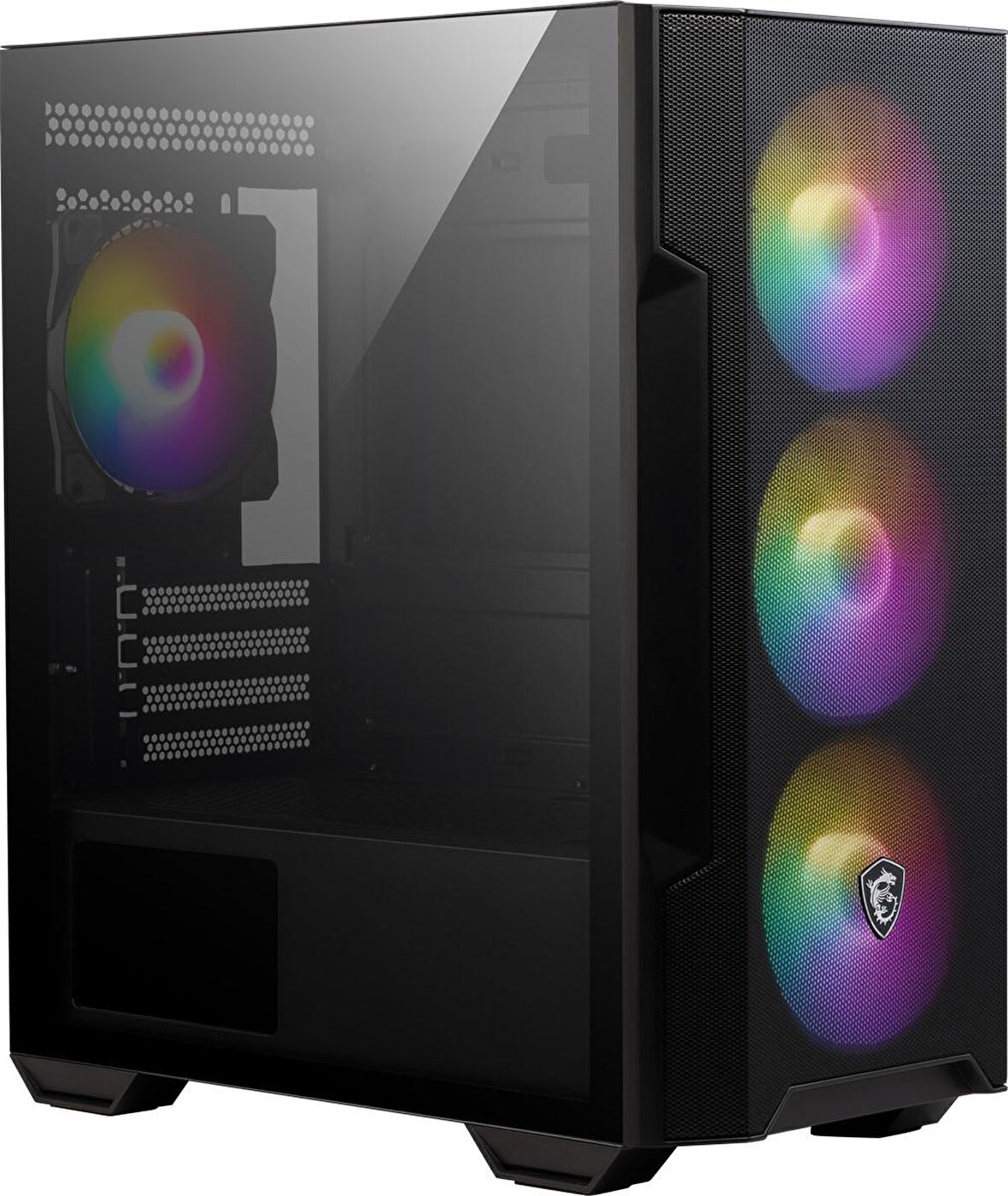 Msi Mag Forge M100R 4 Fanlı Siyah ATX Oyuncu Bilgisayar Kasası