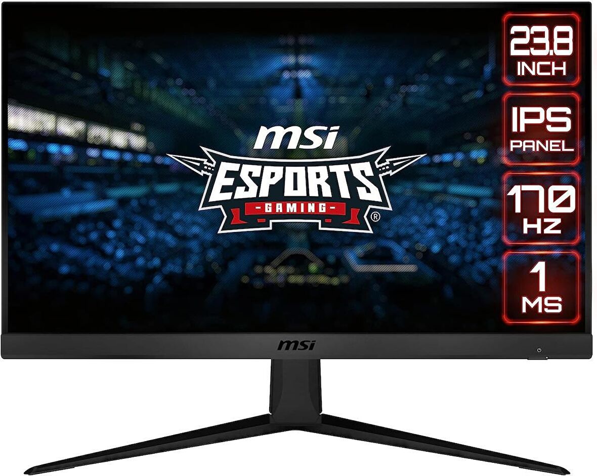 MSI G2412 23.8 IPS FHD 170HZ 1MS FREESYNC PREMIUM FLAT GAMING MONITOR