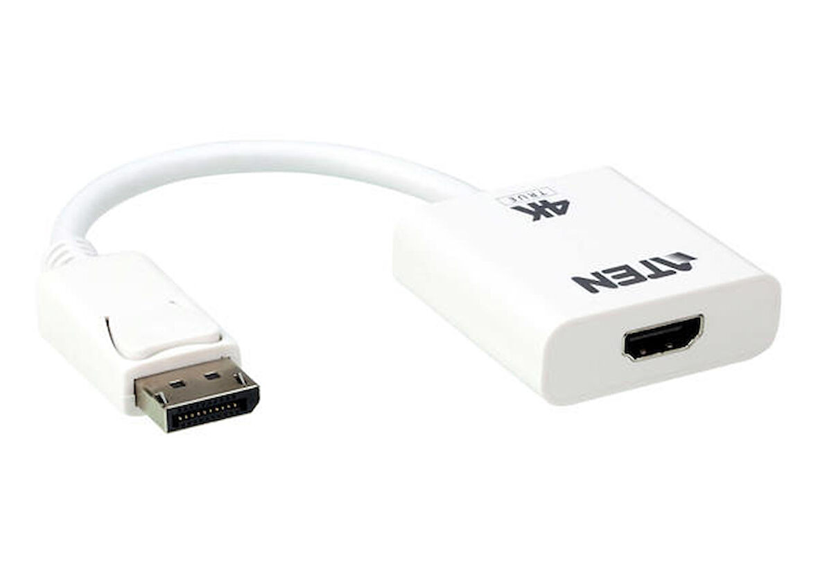 Aten VC986B DISPLAYPORT to HDMI 4K True Active Erkek-Dişi Active Adaptör