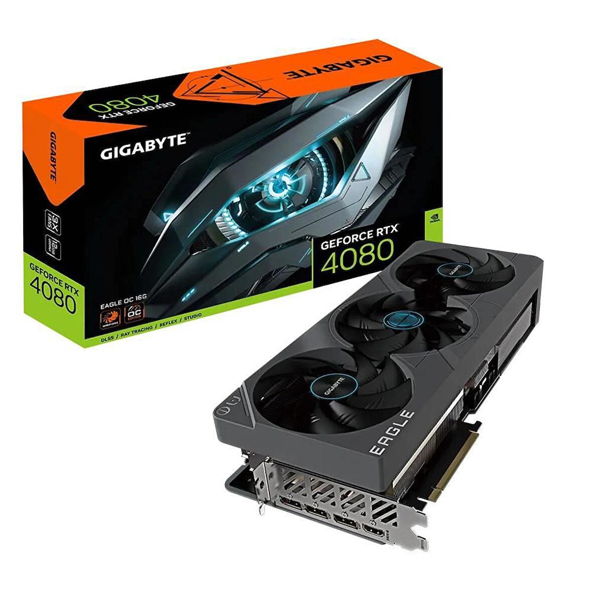 Gigabyte Eagle OC RTX 4080 256 Bit GDDR6X 16 GB Ekran Kartı