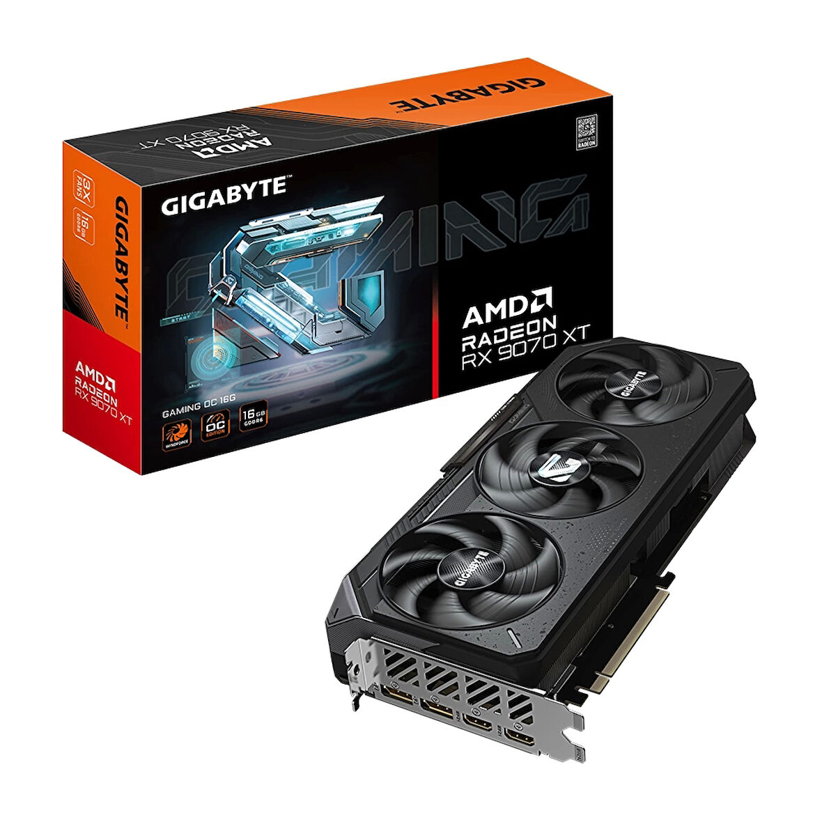 Gigabyte Radeon RX 9070 XT Gaming OC 16GB 256 Bit GDDR6 Ekran Kartı